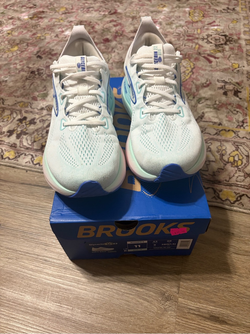 Brooks Glycerin GTS 22 women’s 11 Wide Width - Picture 2 of 5